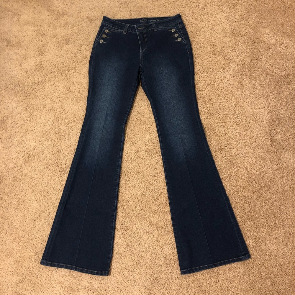 New York & Co. High Waist Flare Jeans Size 6